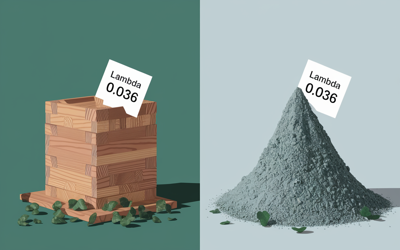 laine de bois vs laine minerale lambda écologique
