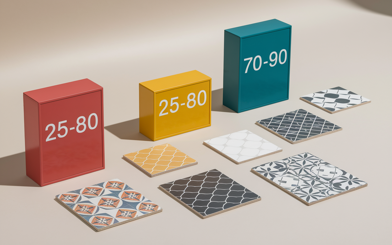 tableau stylisé fourchettes prix carrelage au m2