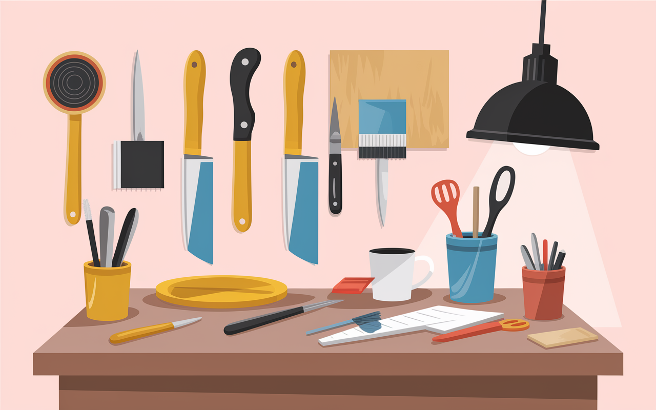 Illustrations étapes pose bande à joint placo chantier