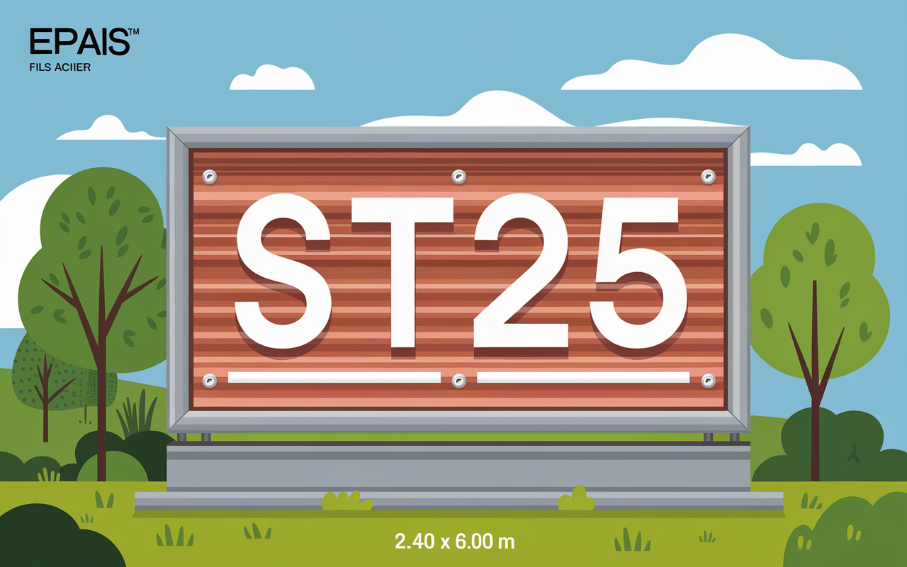 schema panneau treillis soude st25 acier beton