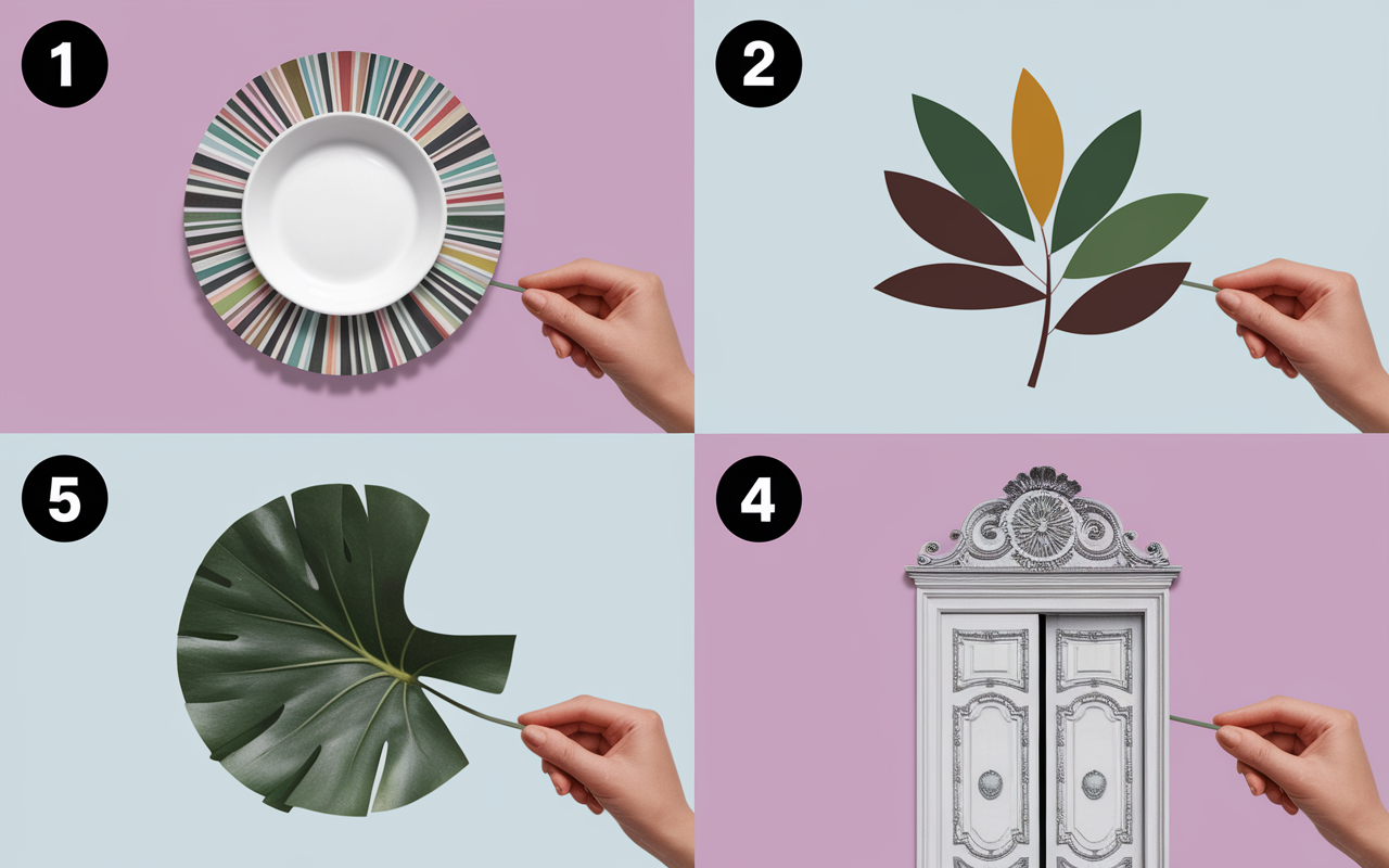 etapes tutoriel couronne feuilles marrons bricolage automne