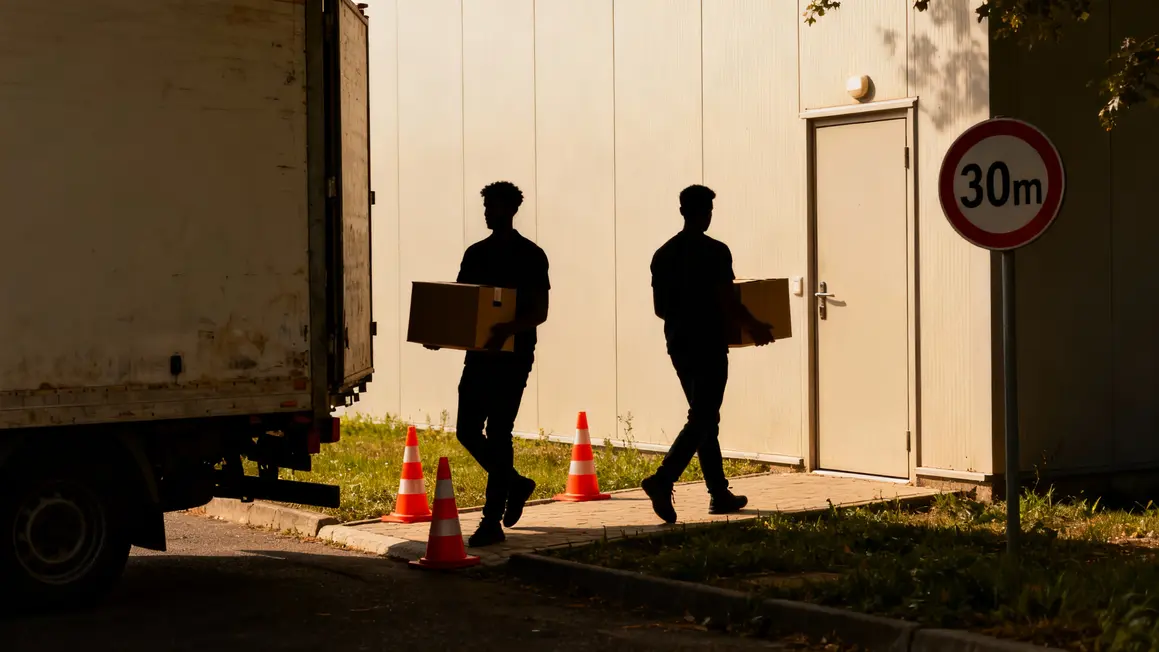 cartons demenagement portage court zone delimitee