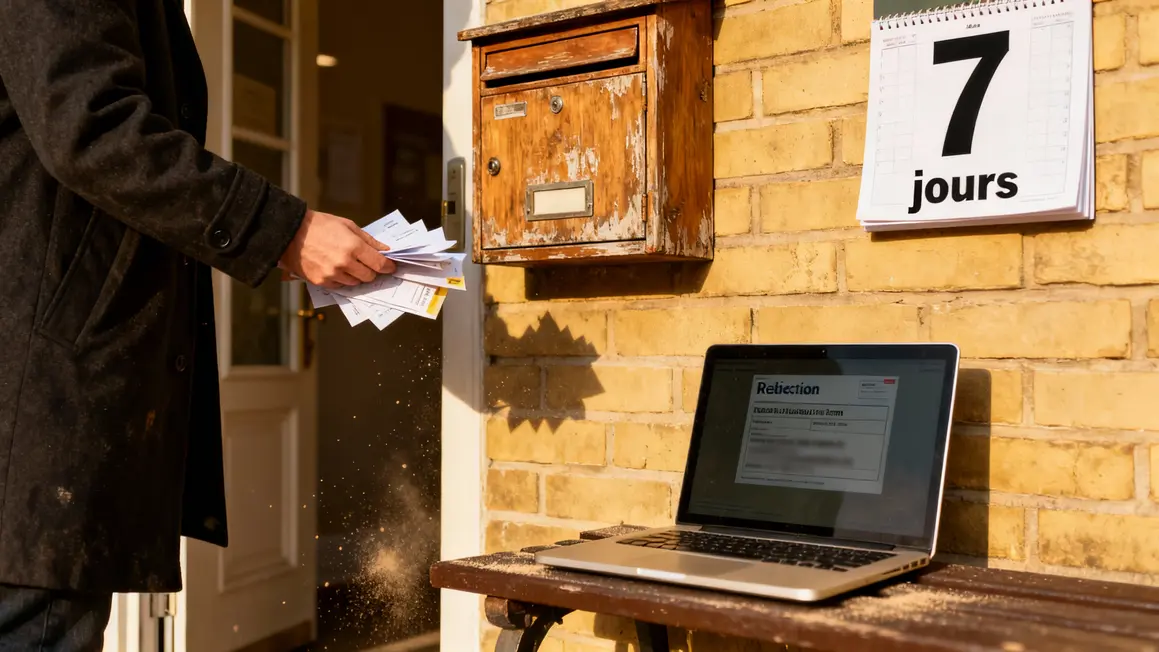 Image notification déménagement La Poste redirection courrier
