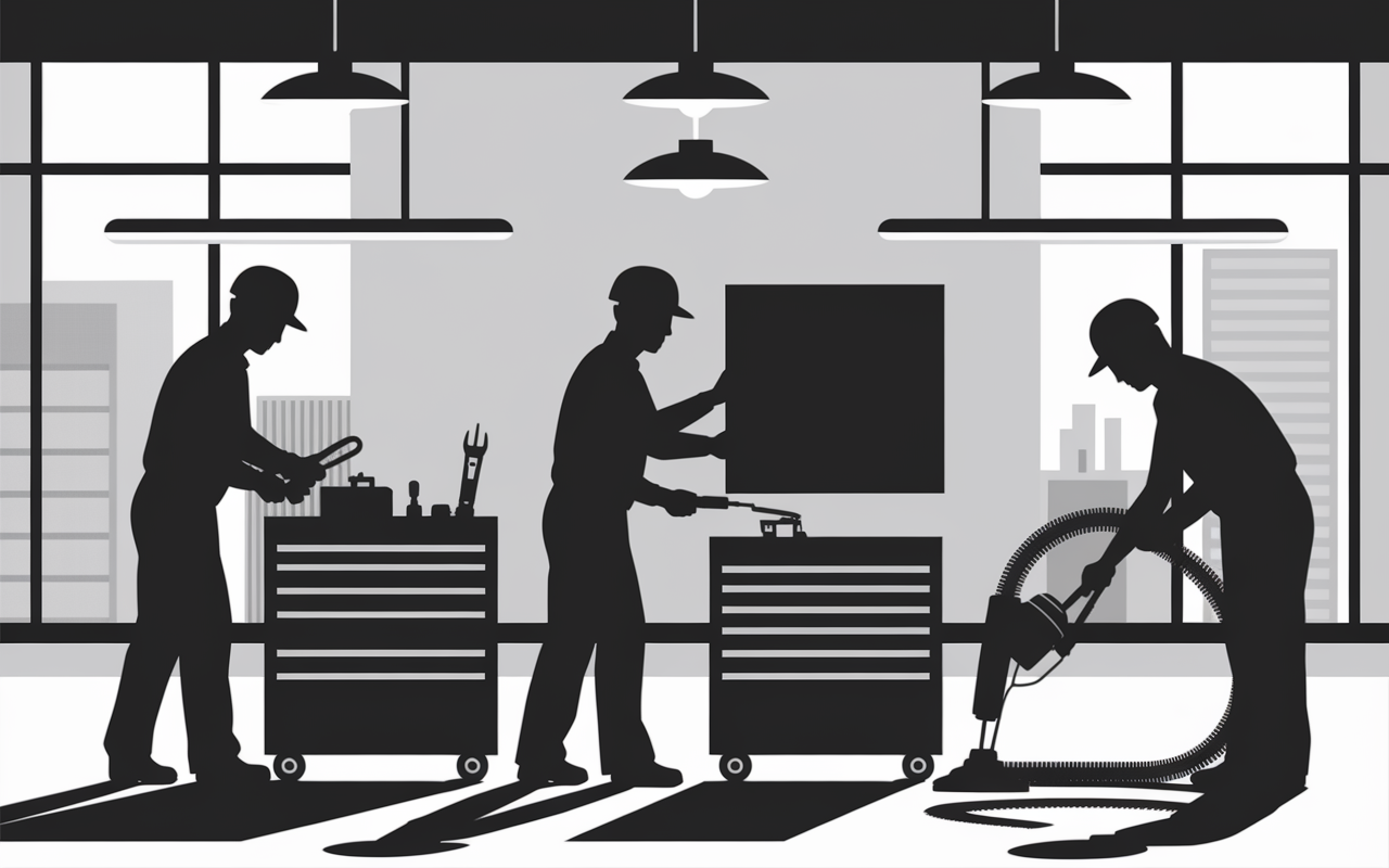 optimisation astuces pose placo m2 outils aspirateur