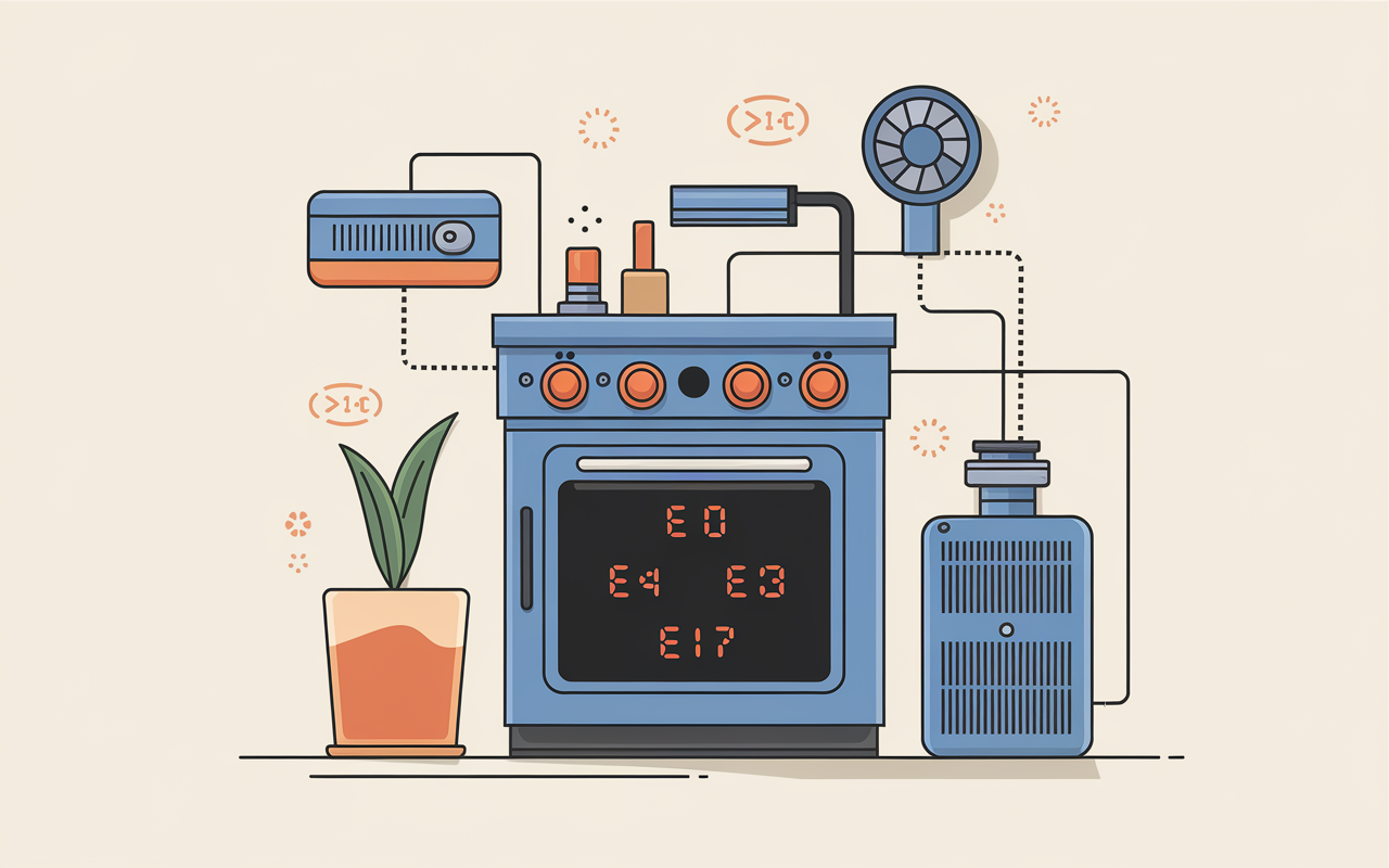 ecran poele a petrole codes erreur capteur filtre