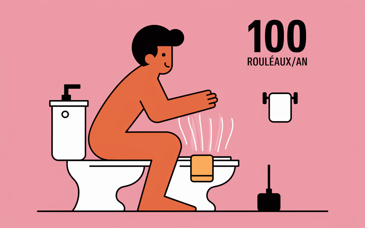 Bidet comment utiliser schema vapeur serviette