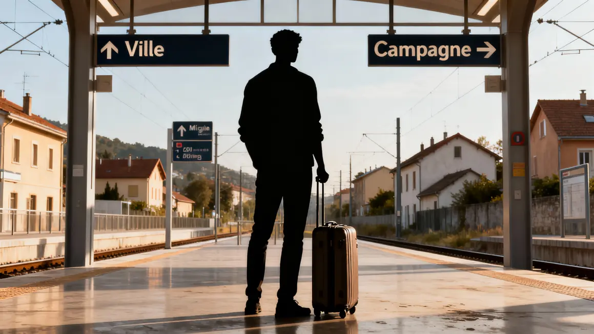 Déménagement pour travail, choix ville campagne