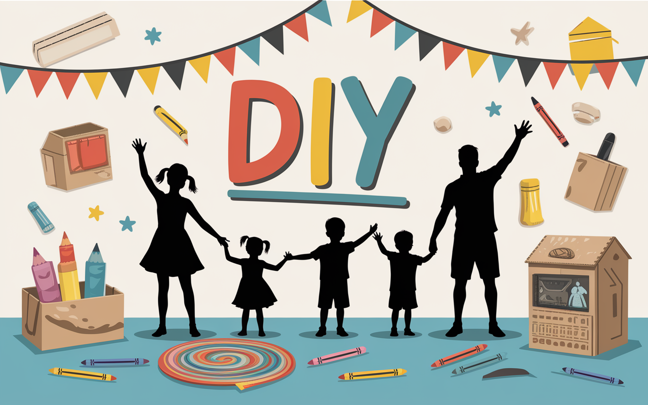 diy idées créatives famille enfants projets diy