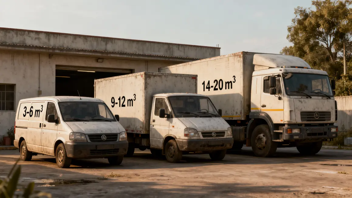 utilitaires location demenagement differents volumes