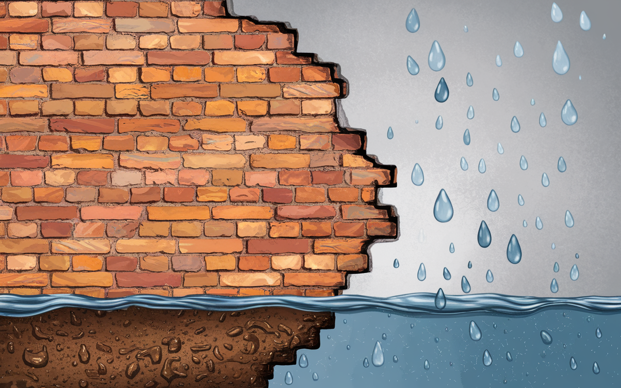 cuvelage mur application enduit