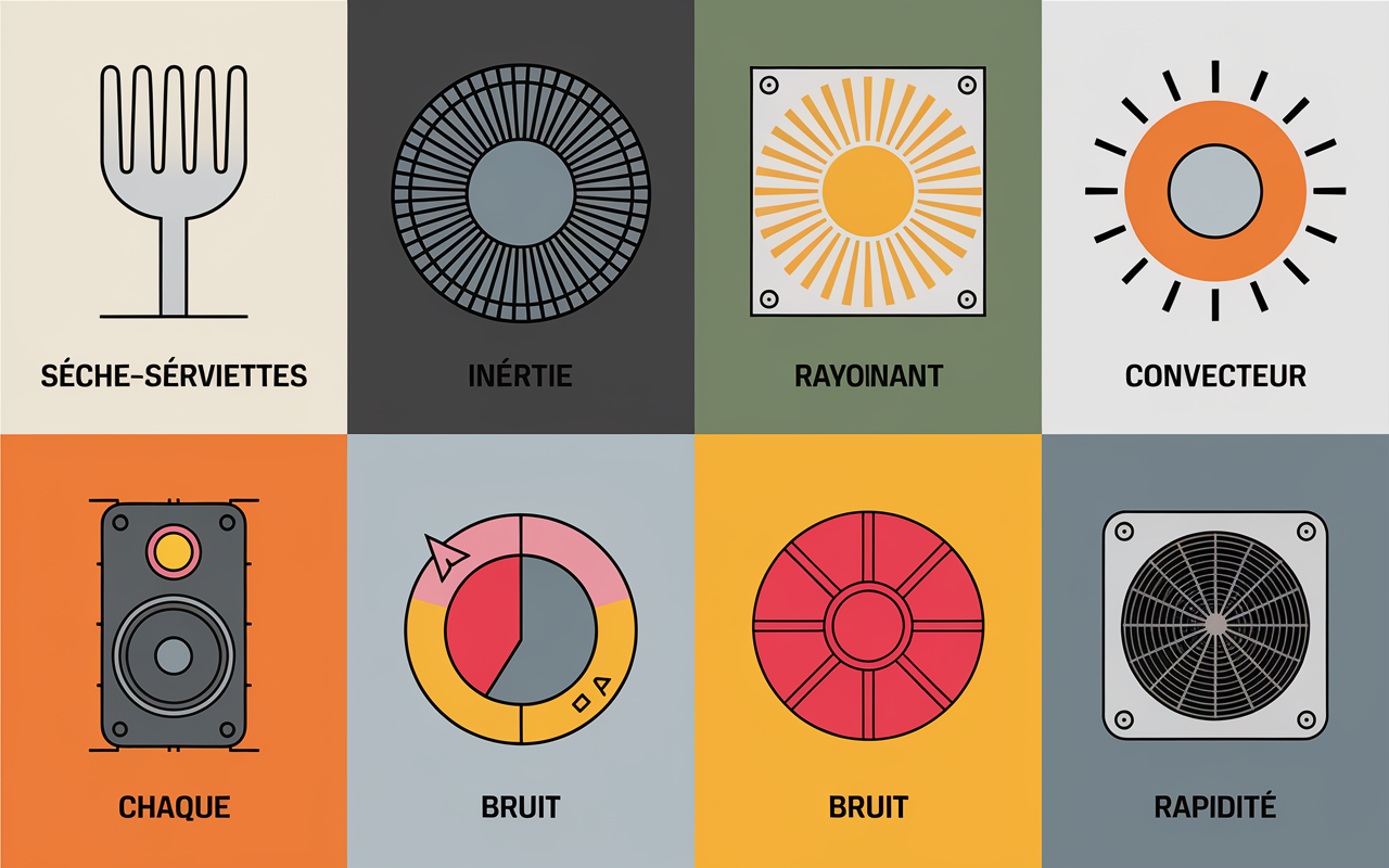 Quel radiateur pour salle de bain synthese des differents types
