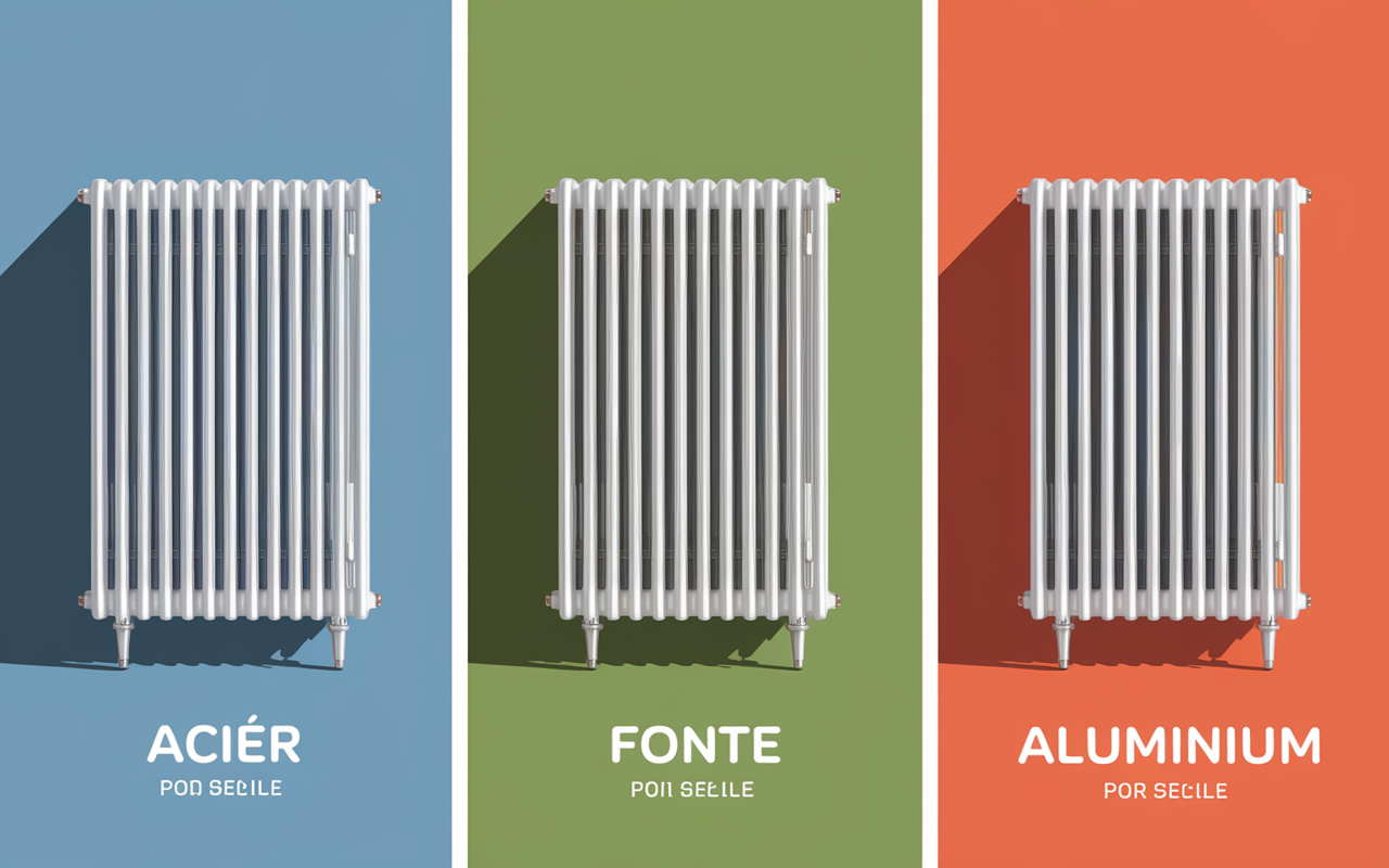 comparatif radiateur en acier pour chauffage central