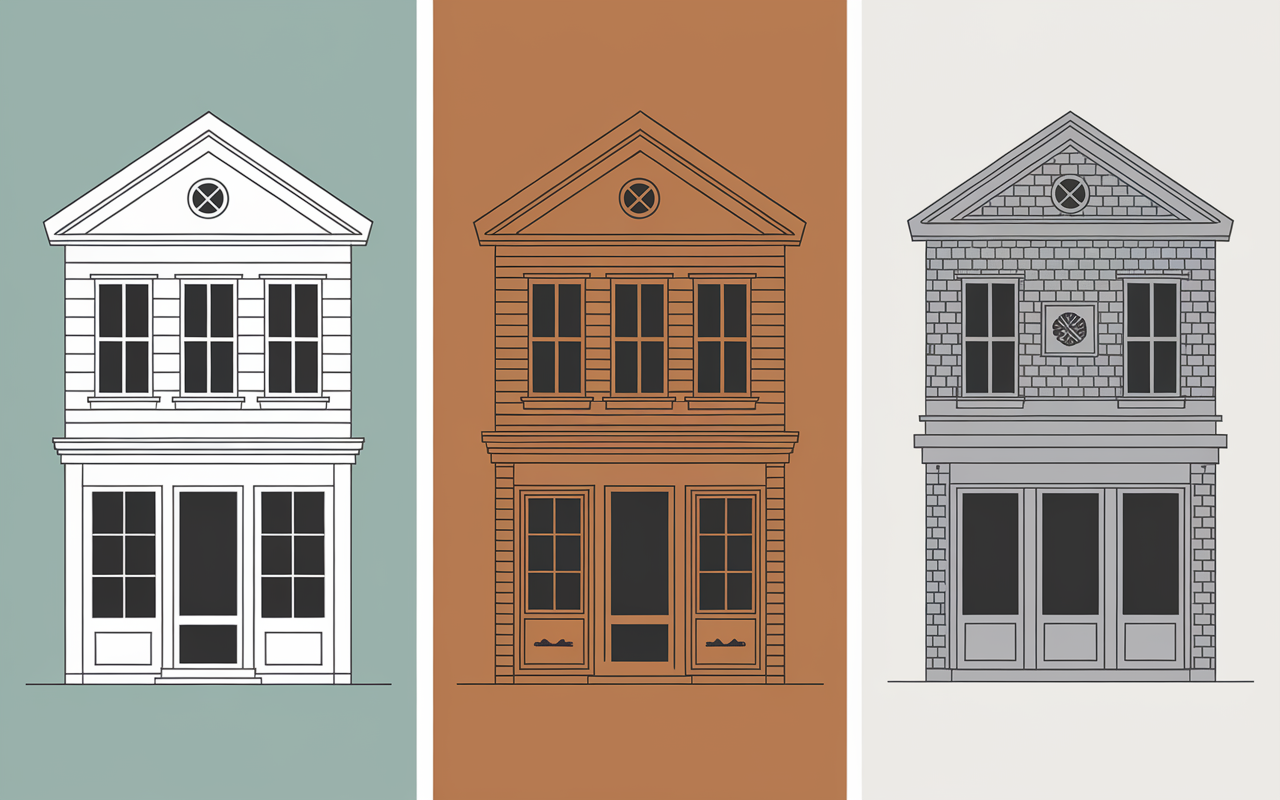 Différentes méthodes façade ravalement ITE illustré