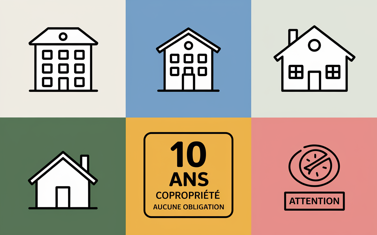Nouvelle loi ravalement de façade obligation tableau copropriété village maison